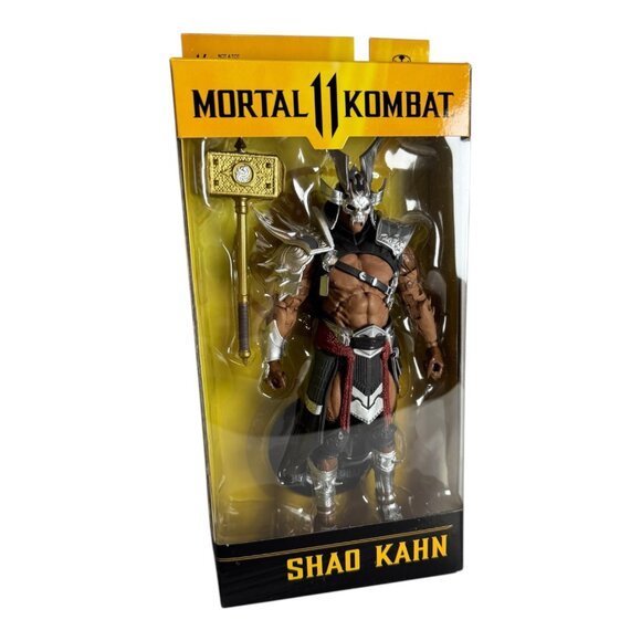 McFarlane Toys Mortal Kombat 11 Shao Kahn Platinum Kahn 1:12 MK - Picture 6 of 6